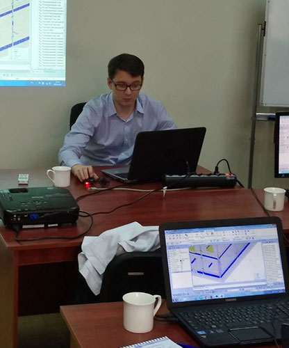 ���������� ��������� ������� � ������������� LIRA-FEM