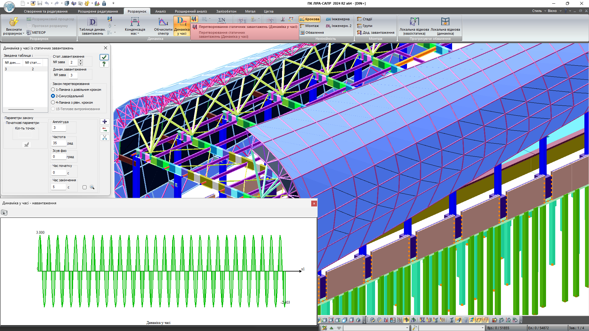 Перетворення статичних завантажень у динамічні Перетворення статичних завантажень у динамічні